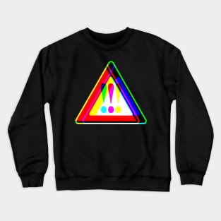 Psychedelic Master Warning Light Crewneck Sweatshirt